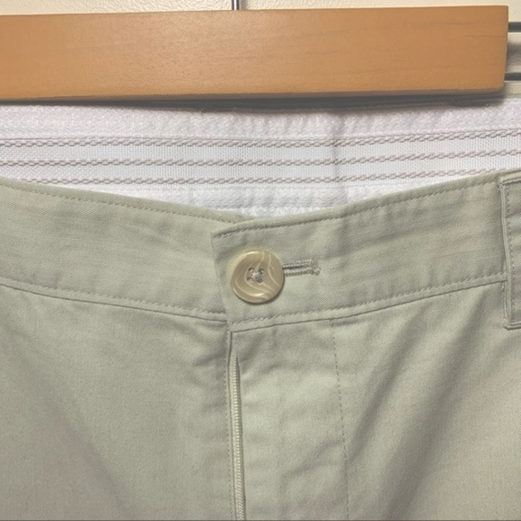 𝅺greg Norman For Tasso 5 Iron Performance Cream Shorts Size 36 Cargo Bermuda 36 - Picture 6 of 10